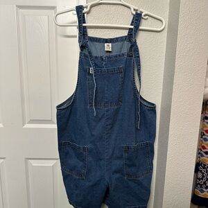 Lucy & Yak Blue Denim Overalls